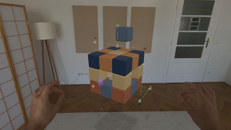 Screenshot of Porta Nubi: Immersive Puzzles