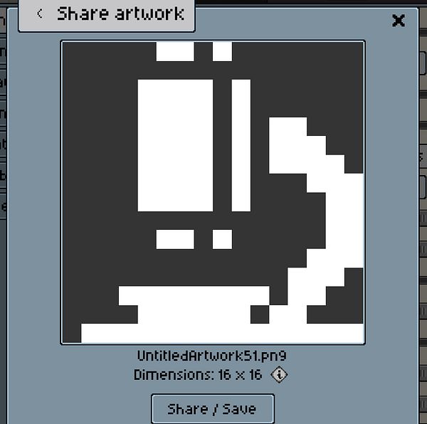 Close-up view of a pixel microscope device focusing on a card with a flower illustration.