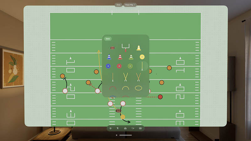 Screenshot of Coach Whiteboard: Football