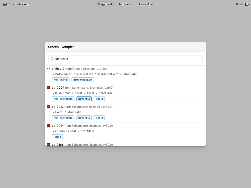 Schema Markup