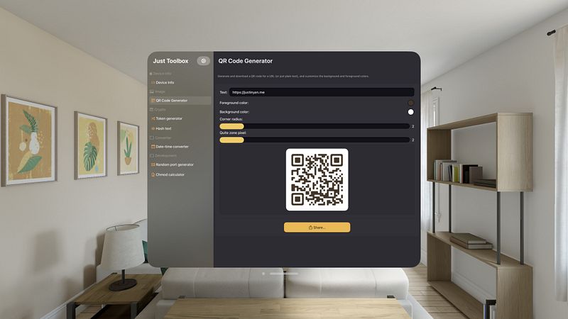Screenshot of Just Toolbox