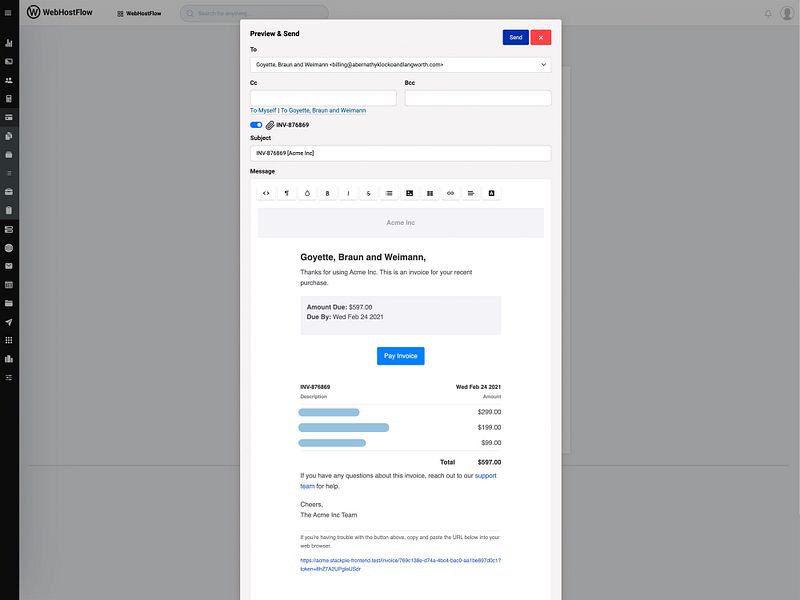 HostBilling