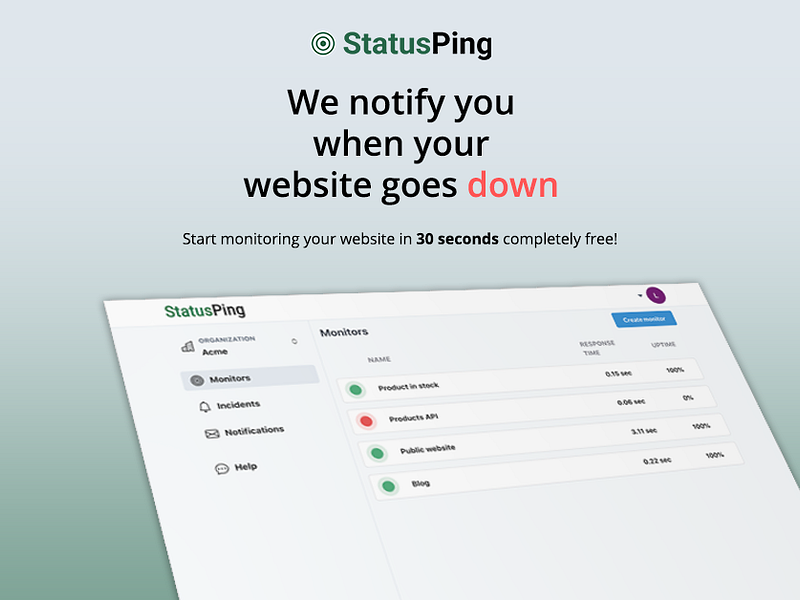 Status Ping