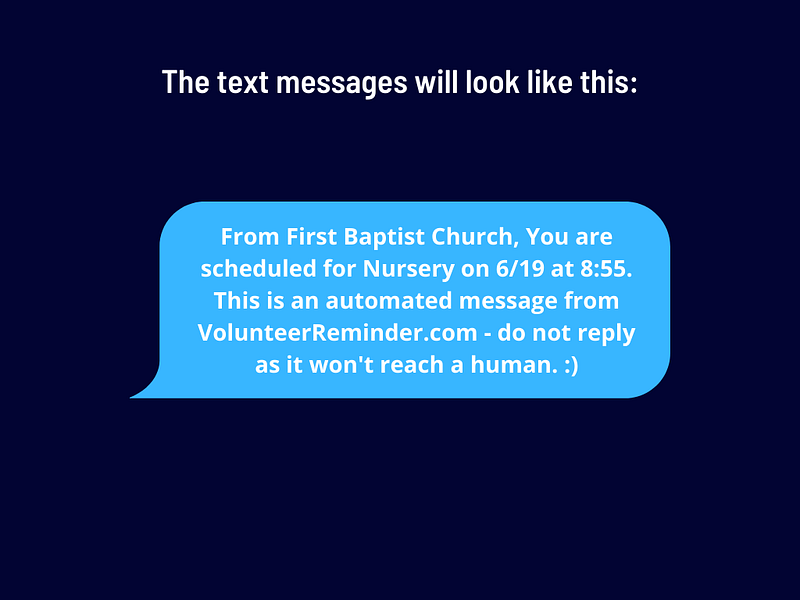 VolunteerReminder