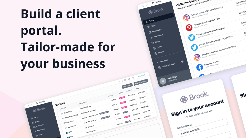 Noloco Client Portal Builder