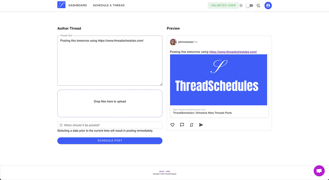 ThreadSchedules
