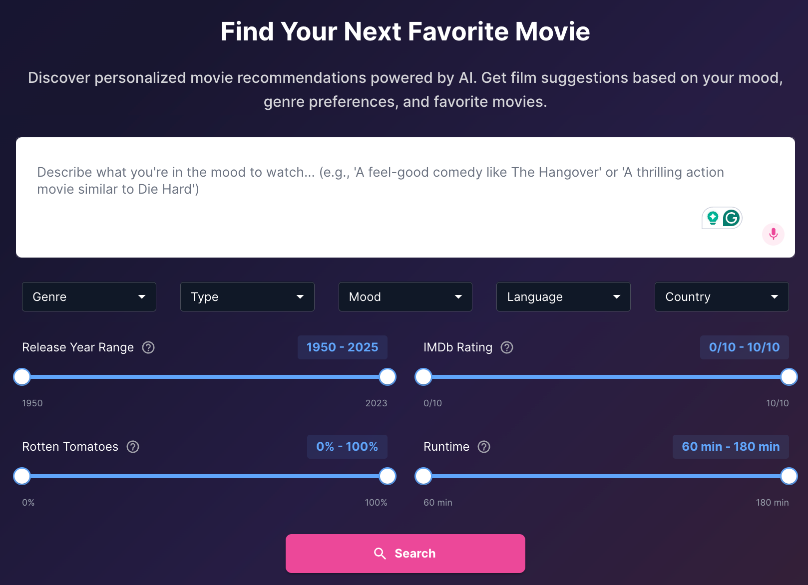 Moovai.net: AI-Powered Platform for Smarter Movie Search