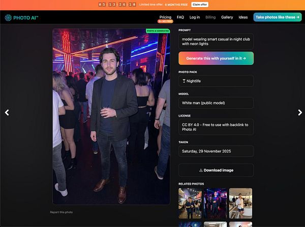 Dashboard interface displaying various metrics with a vertical bar chart on the right side.