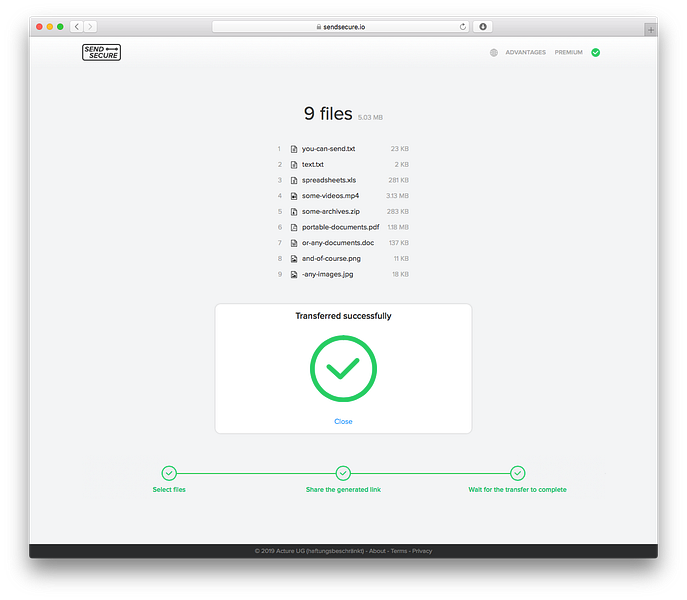 Sendsecure.io