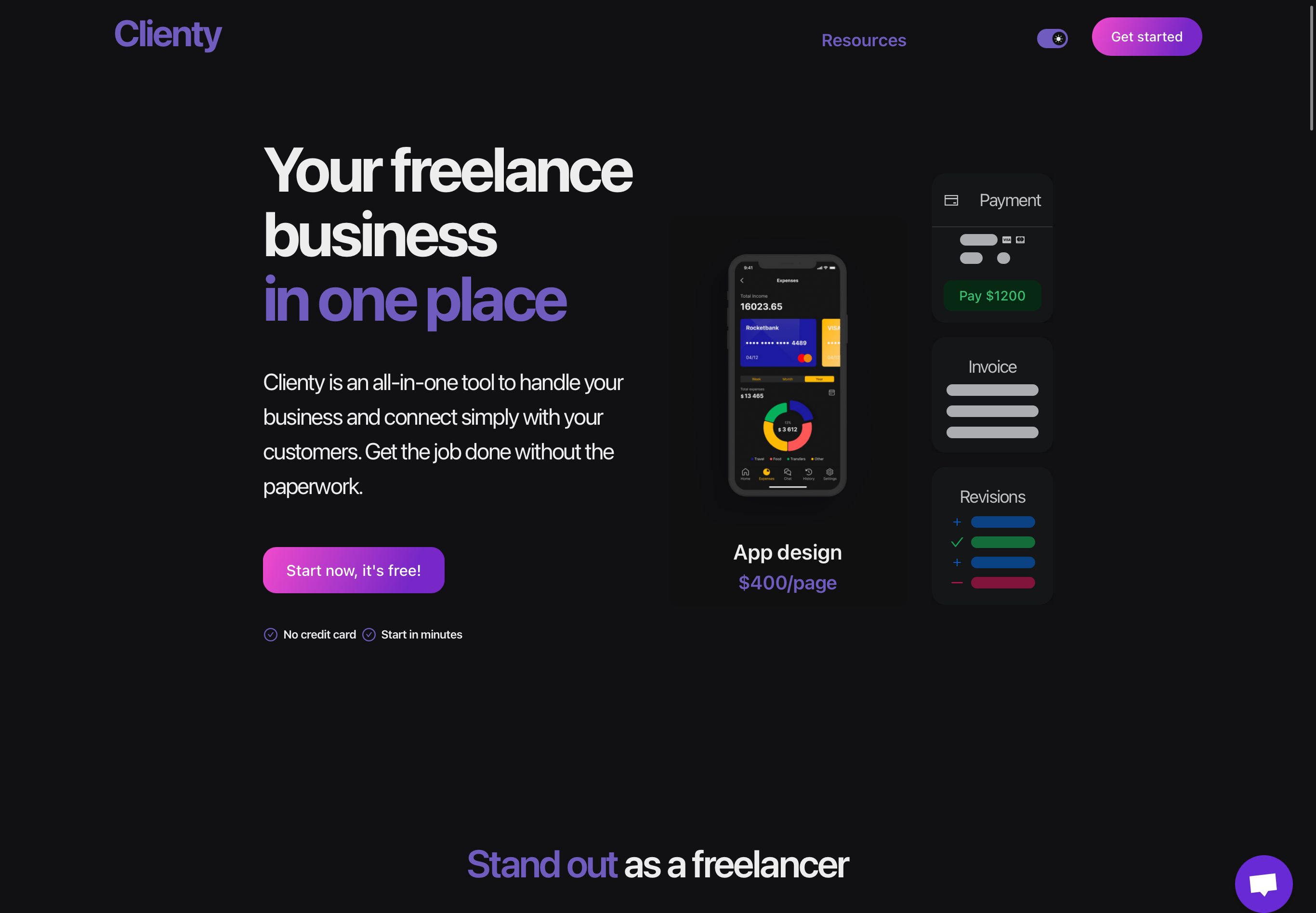 Clienty: We help you grow your freelance business | BetaList