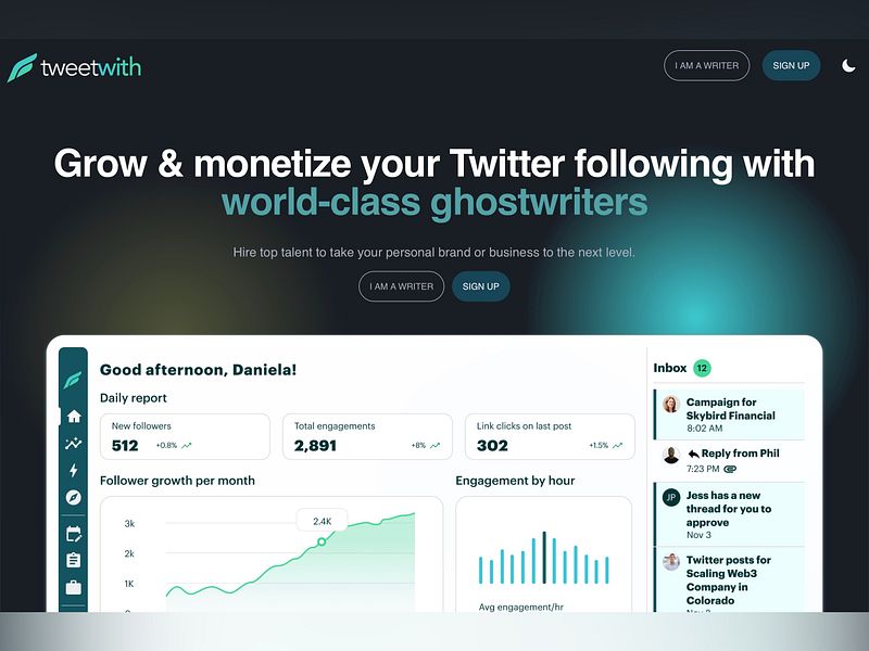 tweetwith: Write tweets together with your team | BetaList