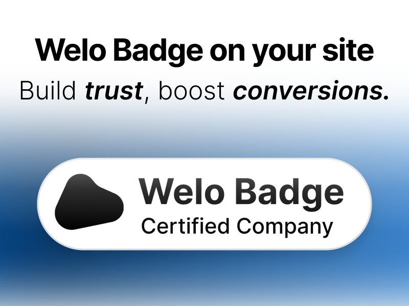 Welo Badge
