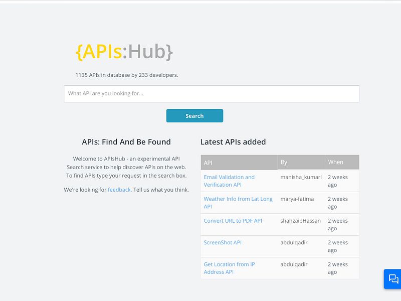 APIsHub