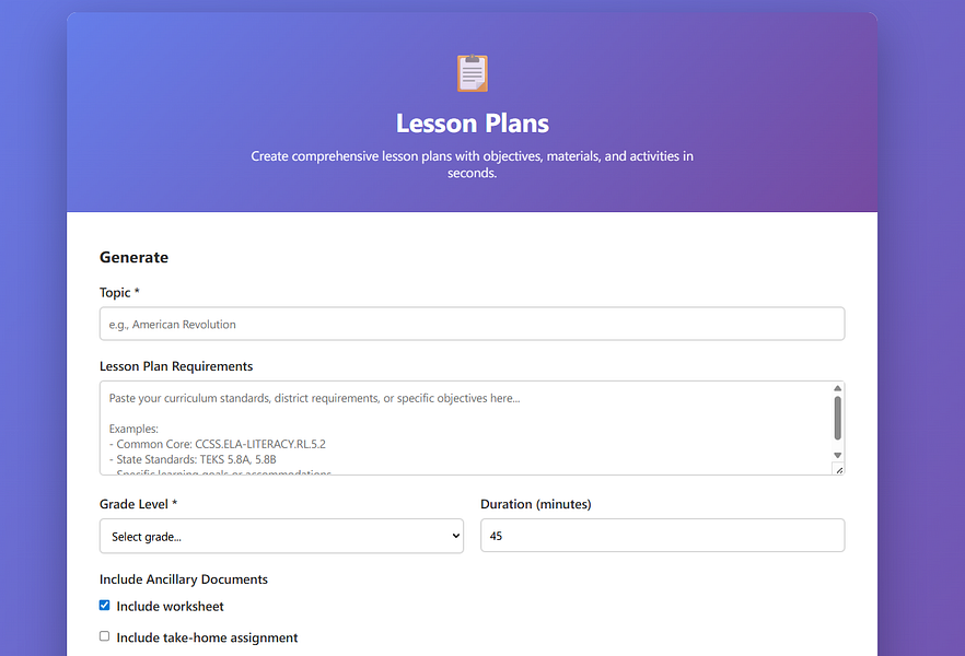 TeachTools – Create FERPA-compliant worksheets, quizzes, and lesson plans visual 4