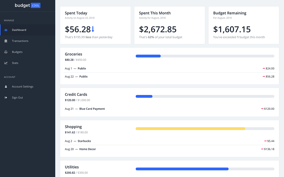 Budget.cool
