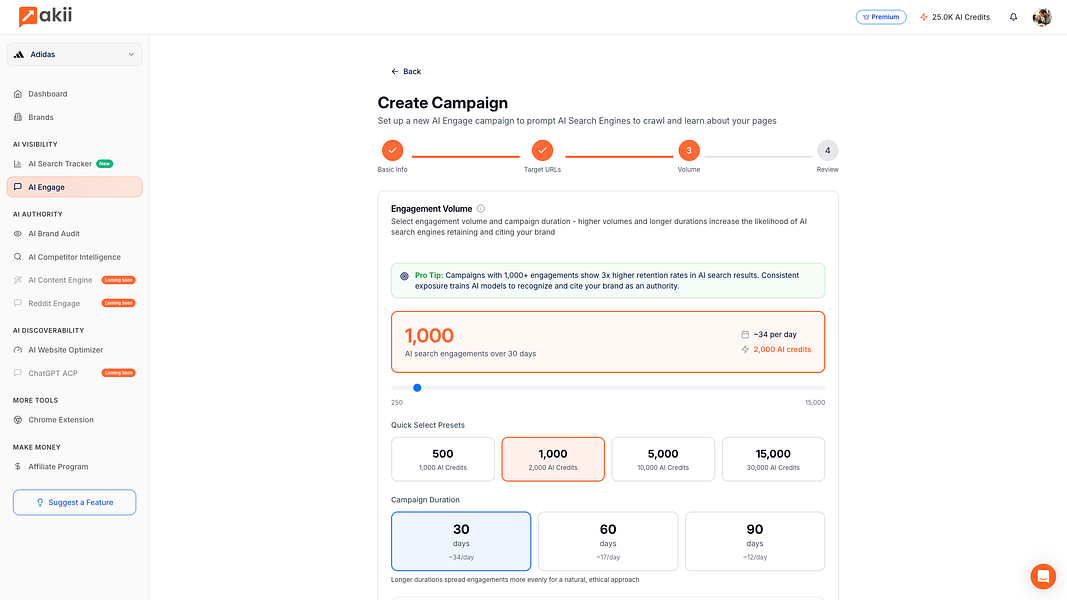 AI Engage: Train AI Search Engines