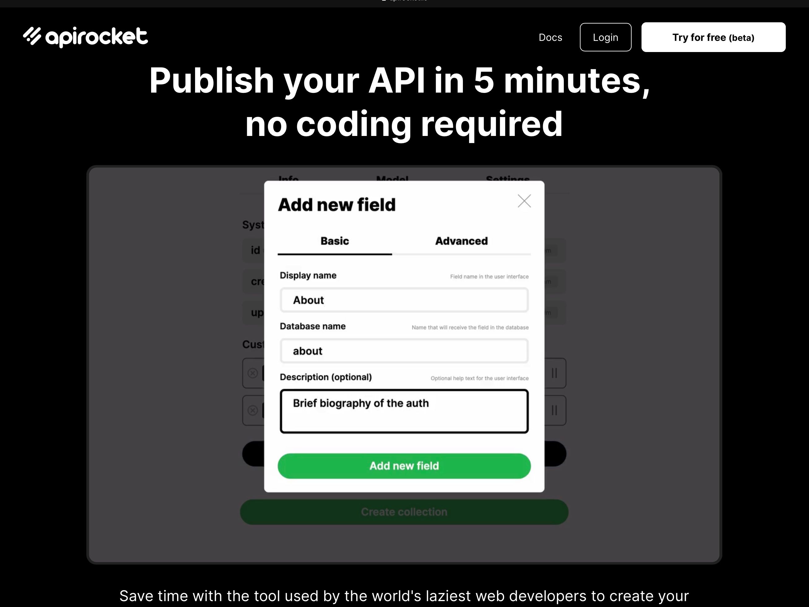 apirocket.io logo