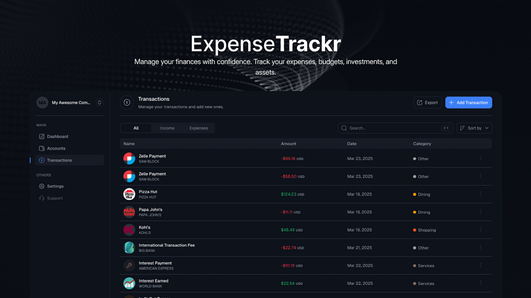 ExpenseTrackr – Limited Presale
