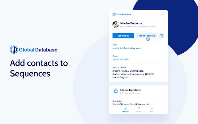 Global Database Outreach