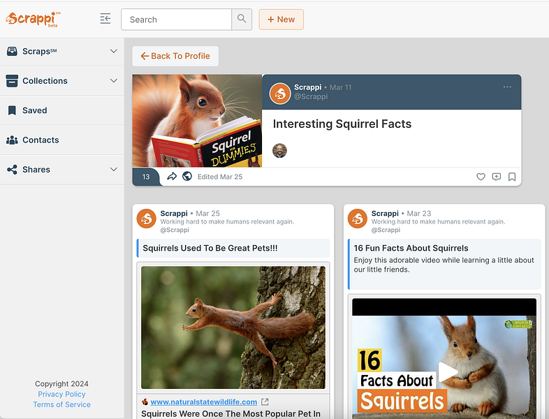 Scrappi: A better way to collect, create and collaborate | BetaList
