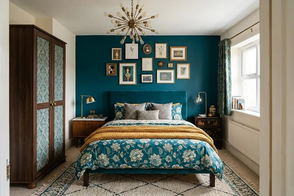 A room redesigned with Room AI
