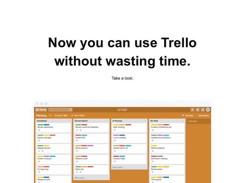 Armando for Trello