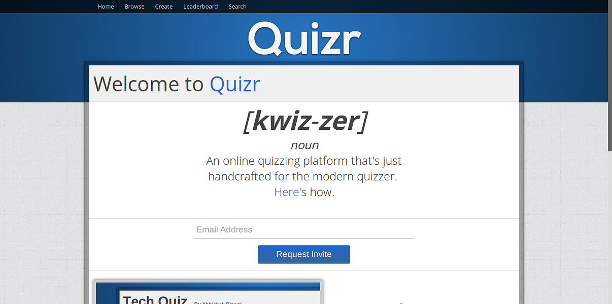 Quizr