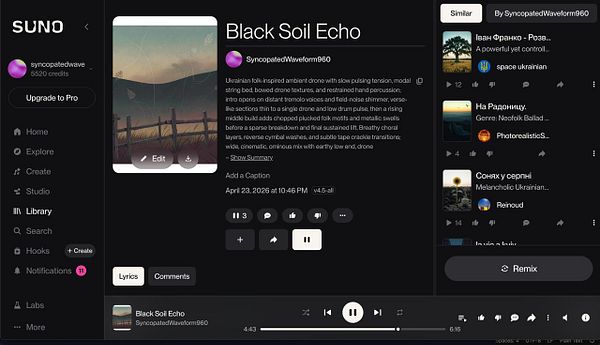 A vertical rocket ascending above the clouds with a captivating purple, indigo, and pink sky during sunset or sunrise.