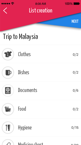 uPackingList