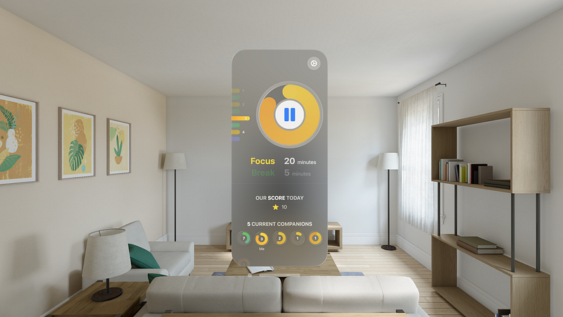 Screenshot of Our Focus