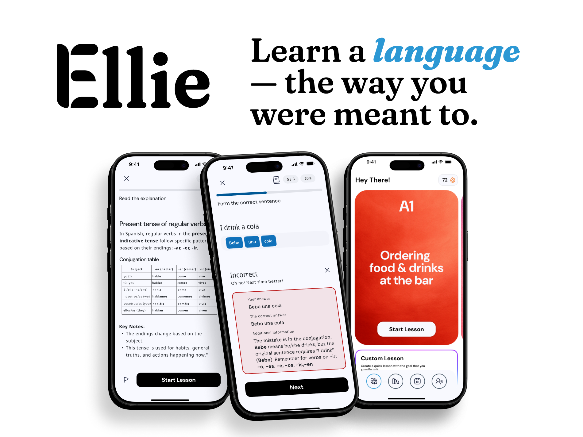 Ellie: Language learning personalized to your goals & | BetaList