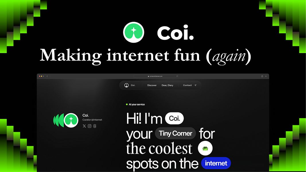 Corners of internet