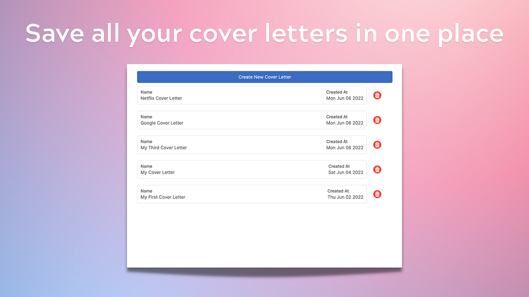 CoverQuick Writing personalized cover letters with AI BetaList