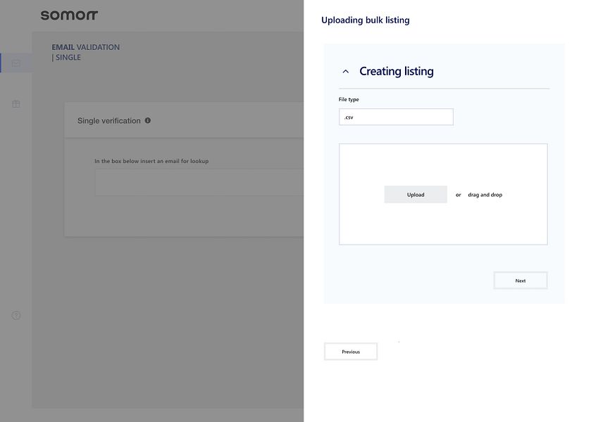 Somorr Email verifying