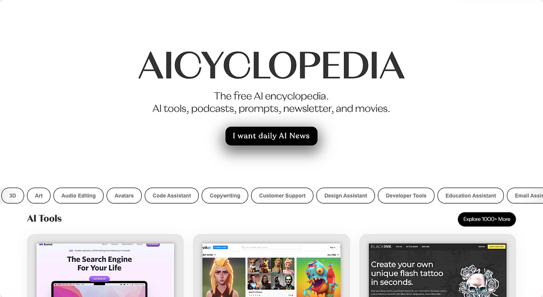 AIcyclopedia