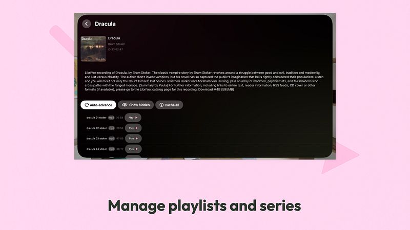 Screenshot of Eye Yay - Public domain player