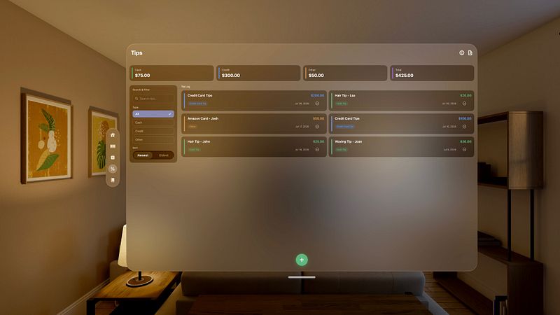 Screenshot of Self Employed: Income & Tax
