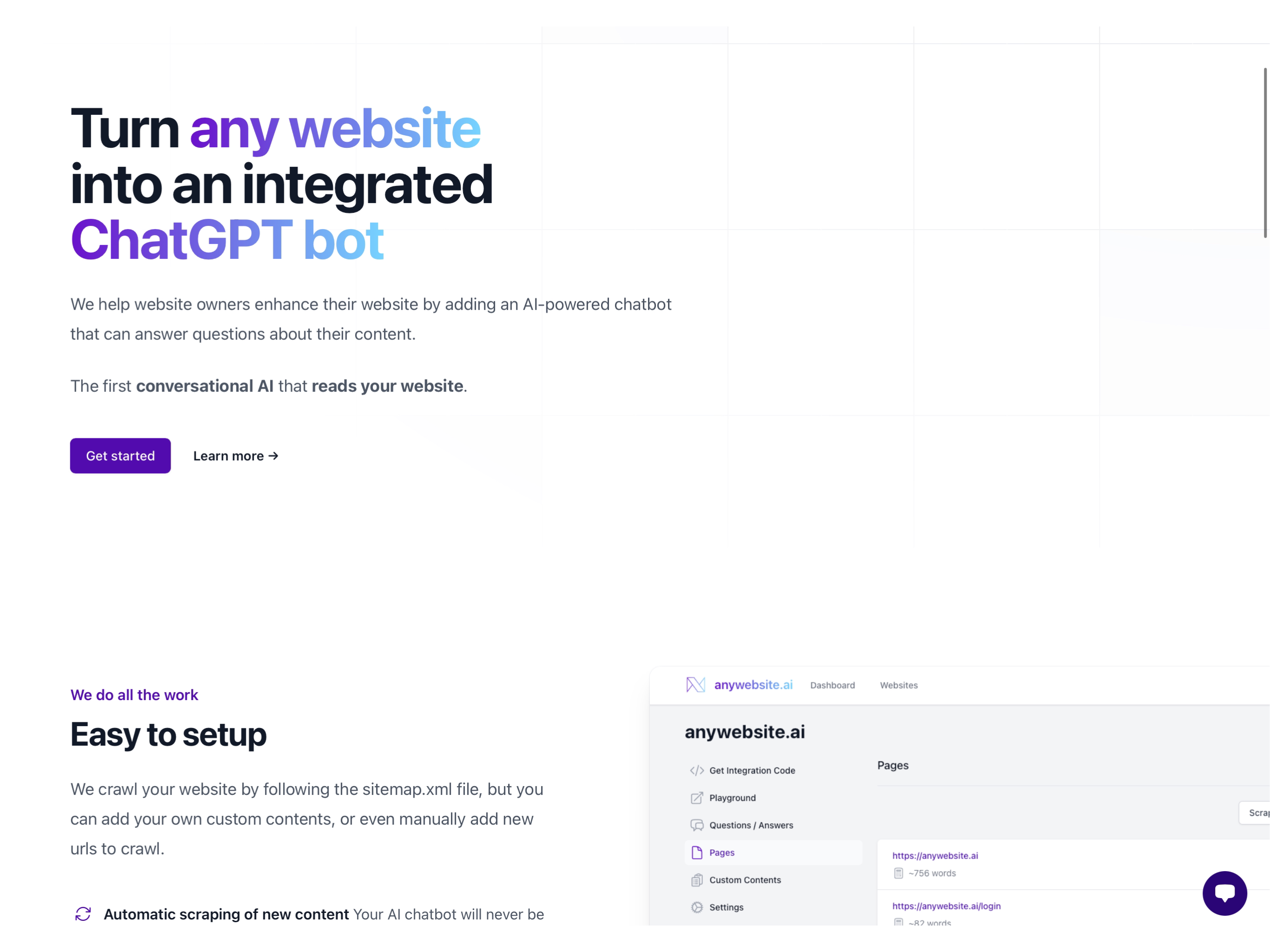 anywebsite.ai logo
