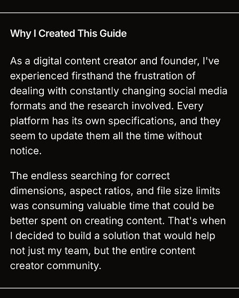 ContentSizeGuide.com