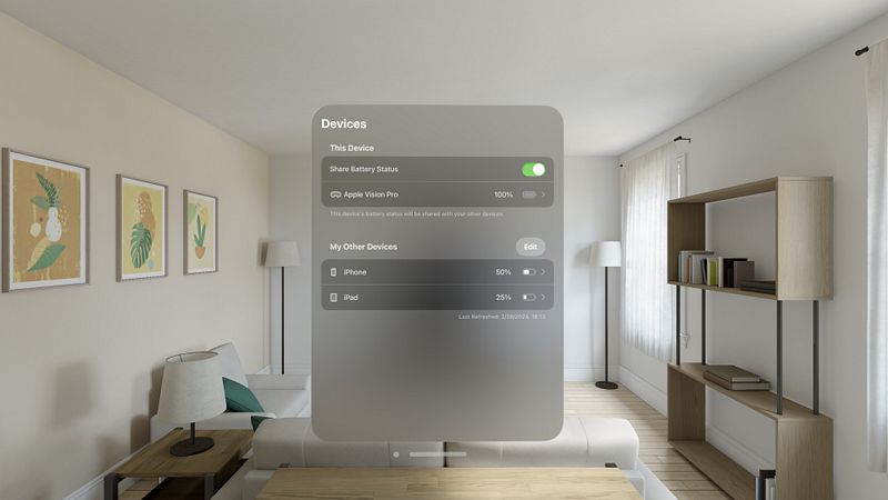 Screenshot of Remote Battery Monitor+