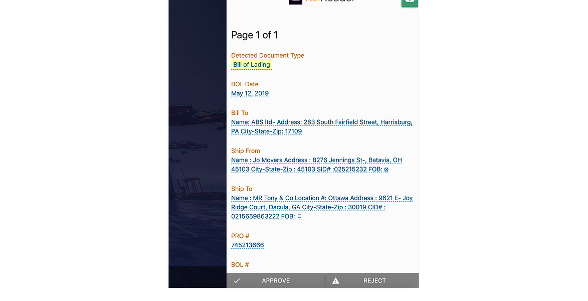 KoiReader: AI based document & video data capture APIs for | BetaList