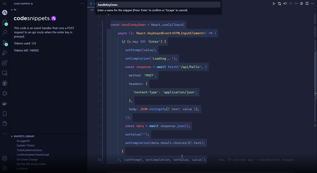 Code Snippets AI