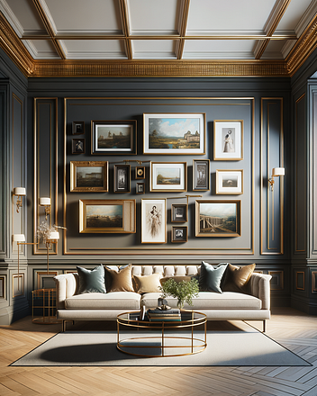Gallery Rail in interior design