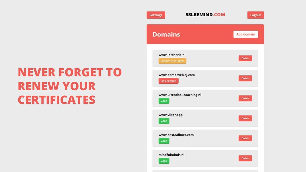 SSL Remind