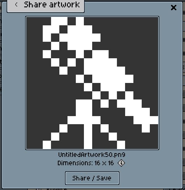 Detailed pixel art illustration of a telescope with various colorful and mechanical design elements.