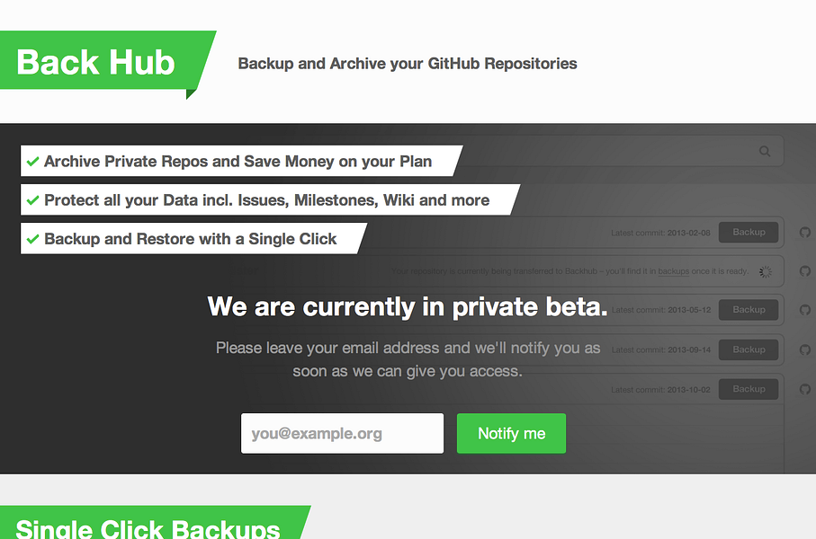 BackHub