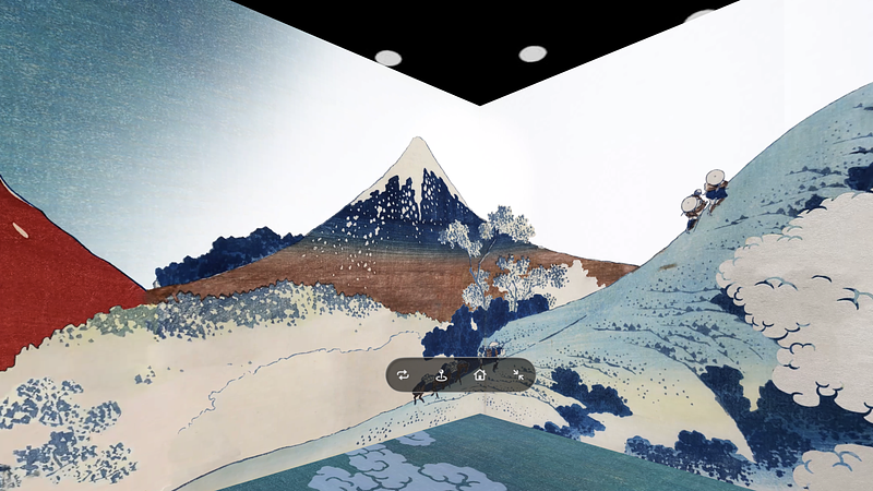Screenshot of Mahou - Immersive Art Exhibits