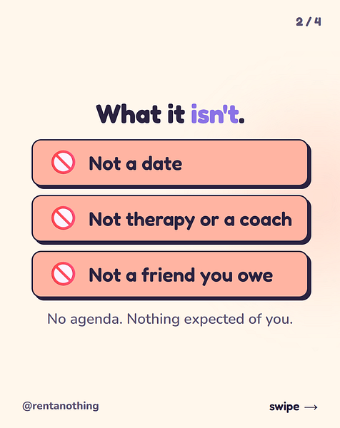 Rent a Nothing
