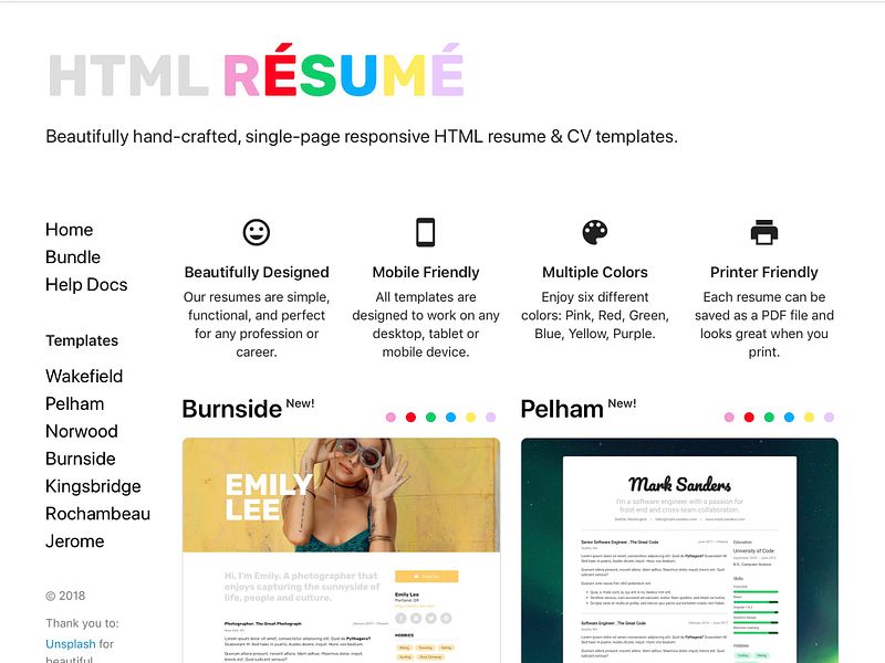 HTML Resume