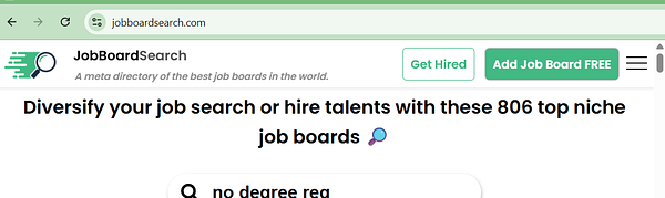A screenshot displaying the homepage of a job board website called 'Crypto Jobs'.